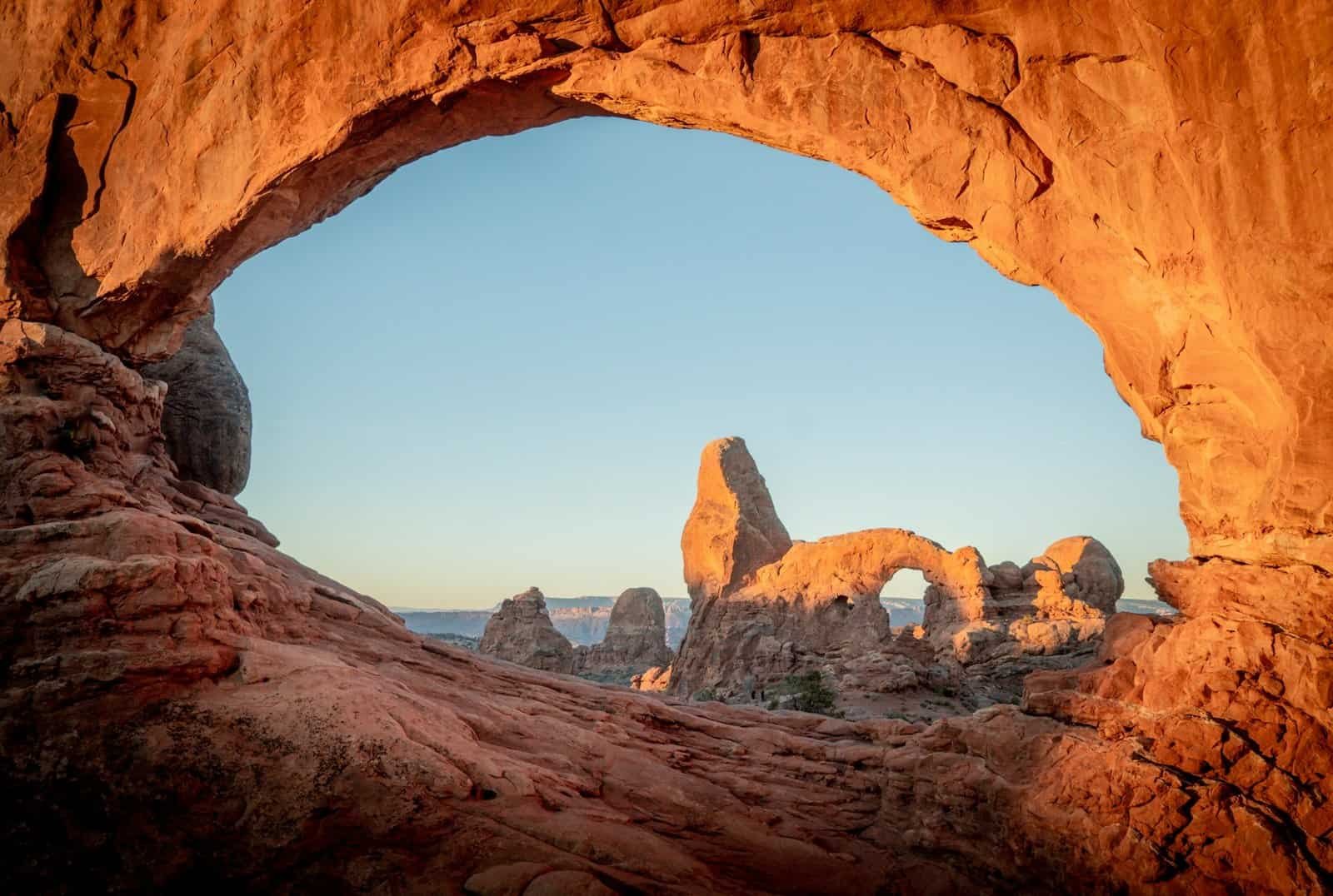 Arches National Park Sunset view